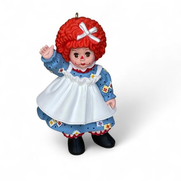 Lot 4: Hallmark Ornaments Mop Top Wendy Barbie Native Am Joe Montana Riding Hood - Picture 2 of 9